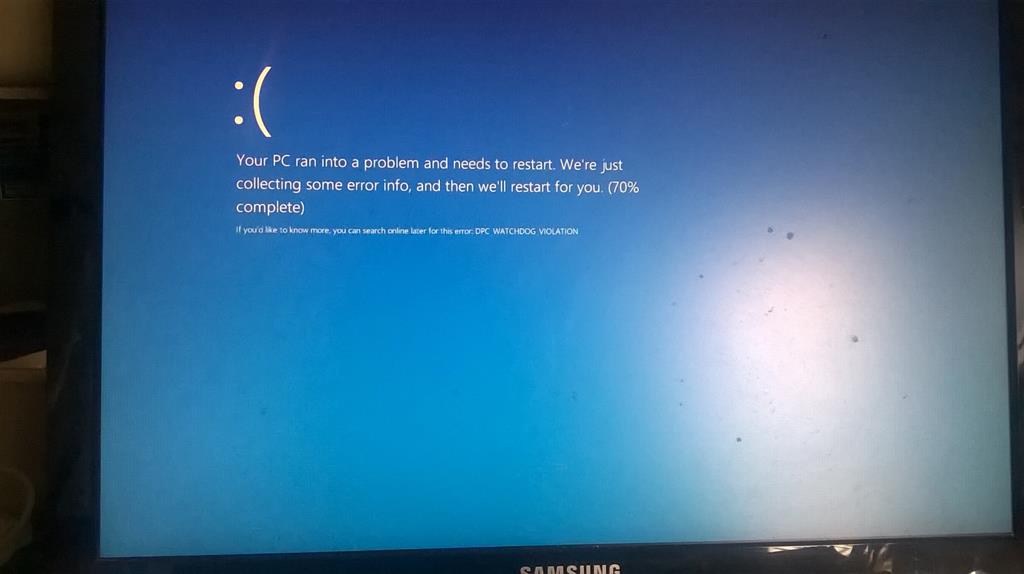 Windows 10 Watchdog Error Fix